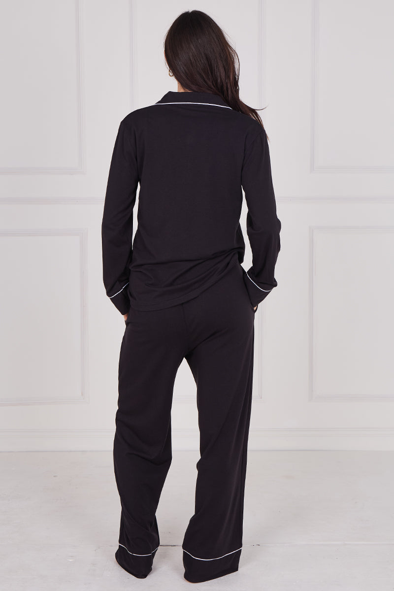 Plain Stretchy Comfortable PJ Sets