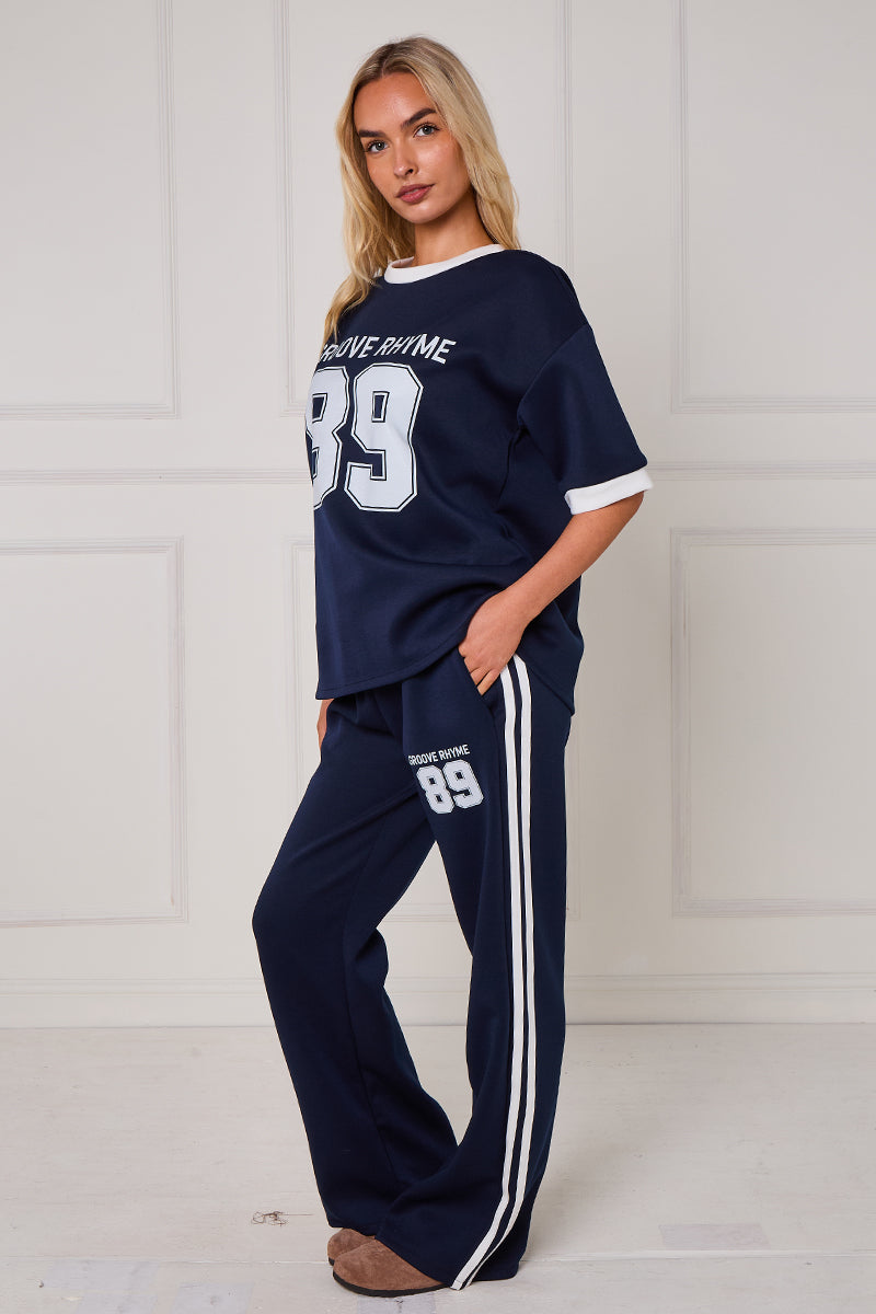 89 Print Stripe Co-Ord Set