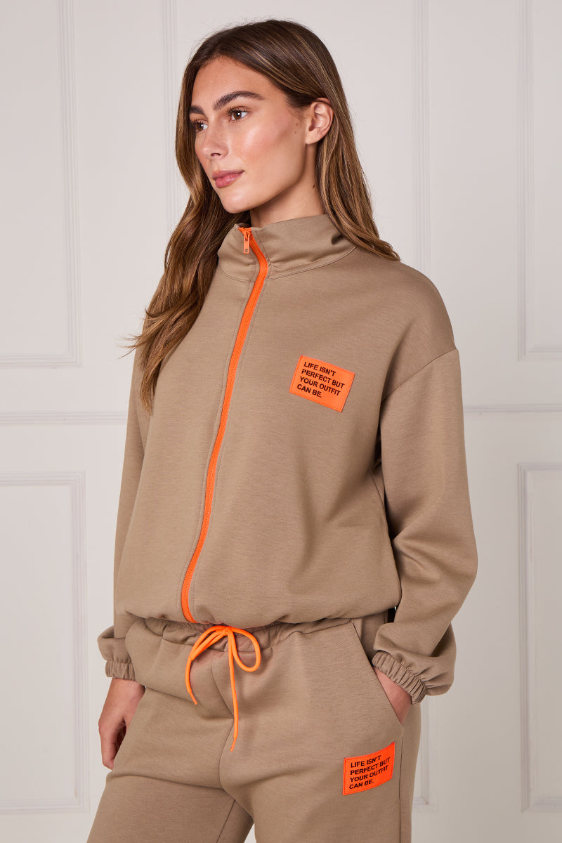 Neon Zip Bomber Lounge Set