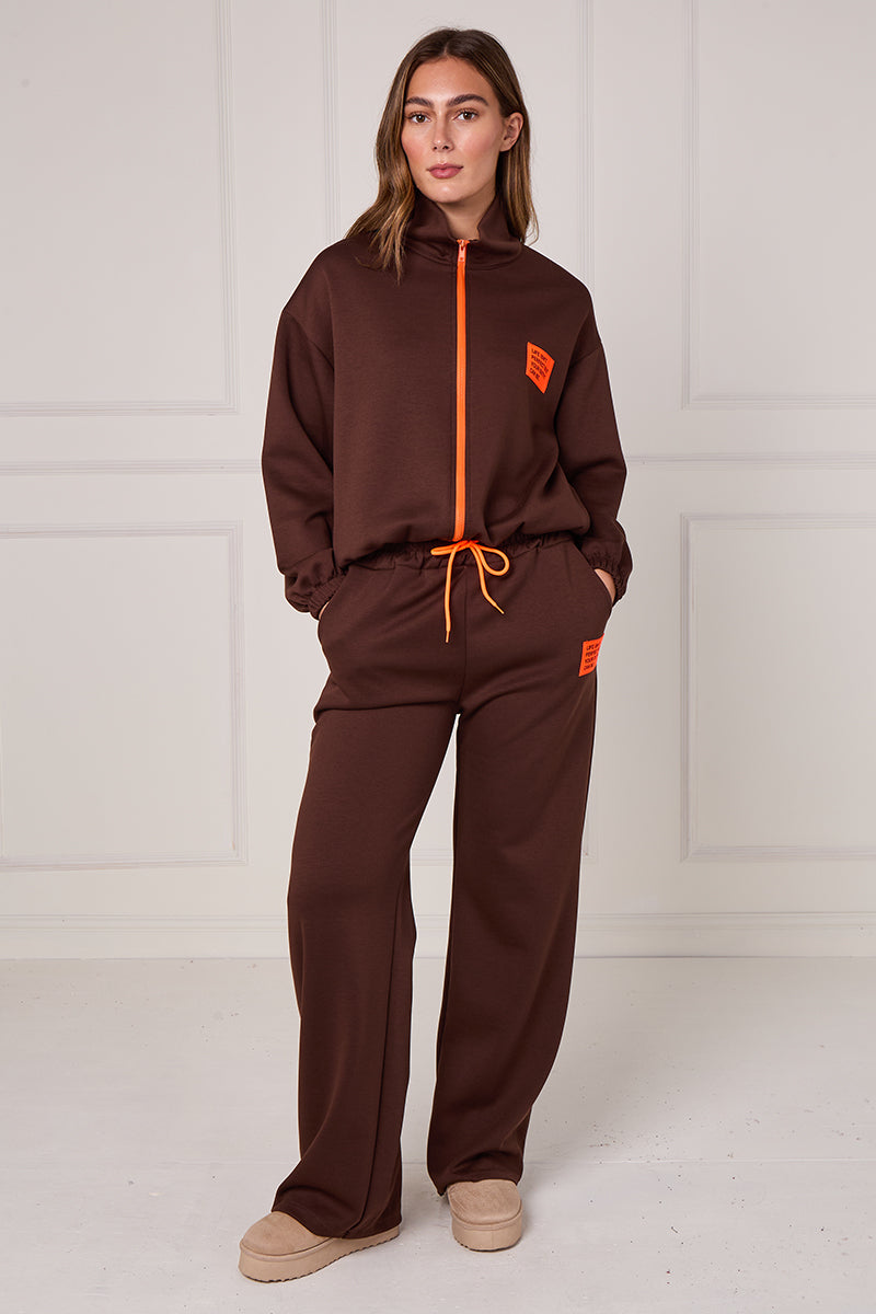 Neon Zip Bomber Lounge Set