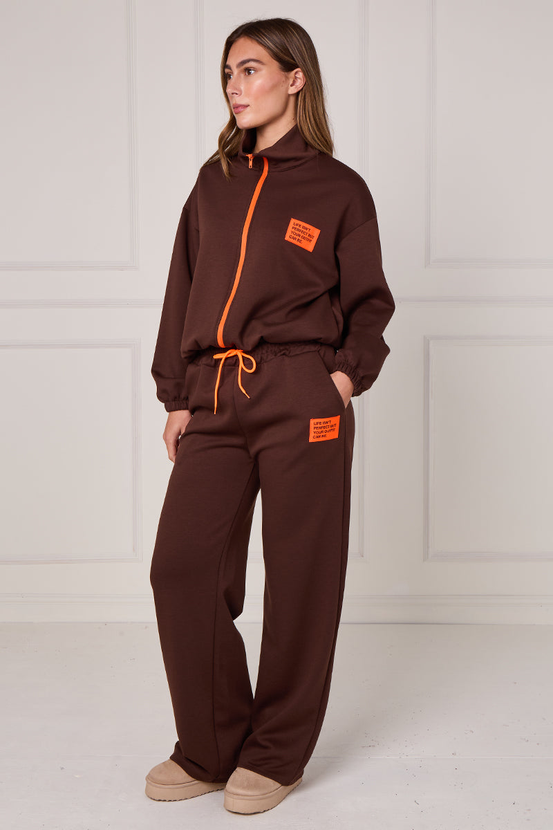 Neon Zip Bomber Lounge Set