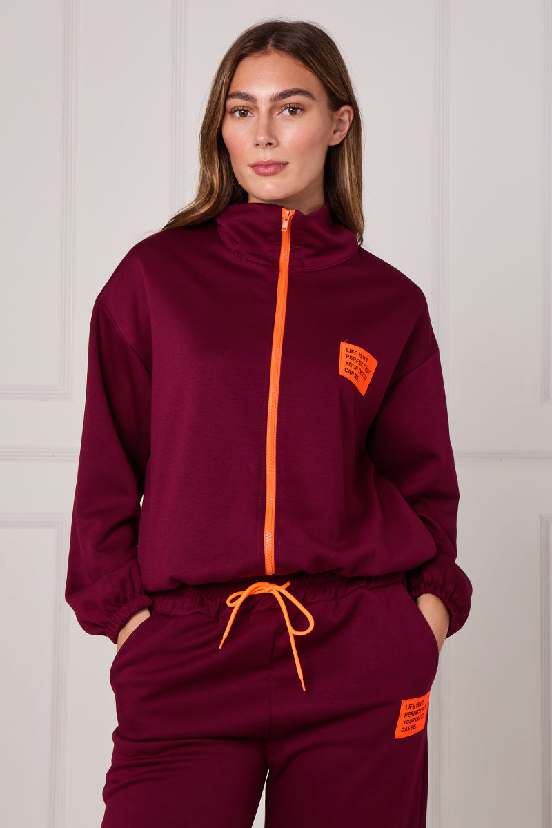 Neon Zip Bomber Lounge Set