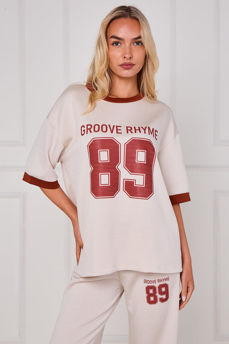 89 Print Stripe Co-Ord Set