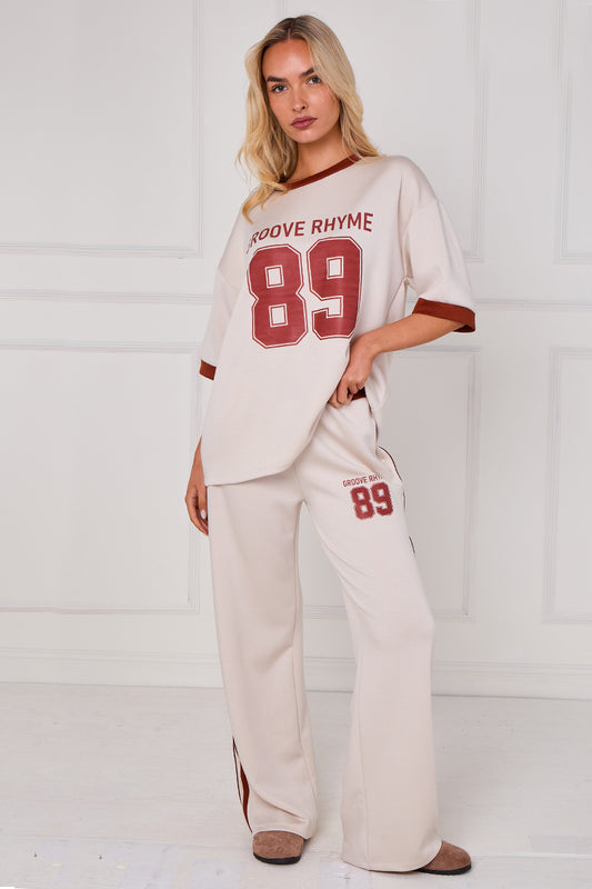 89 Print Stripe Co-Ord Set